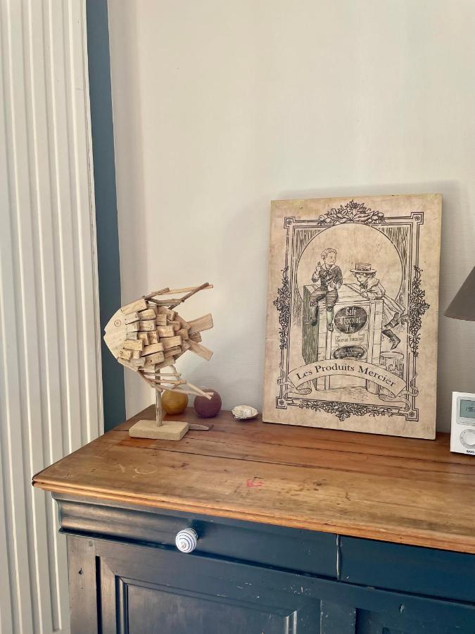 L'Appartement Mersois - 50M De La Mer & Cosy Εξωτερικό φωτογραφία